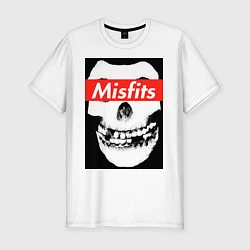 Мужская slim-футболка Misfits
