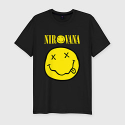 Футболка slim-fit NIRVANA, цвет: черный