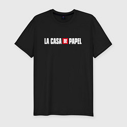 Футболка slim-fit La Casa de Papel Z, цвет: черный