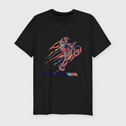 Мужская slim-футболка Motocross Z