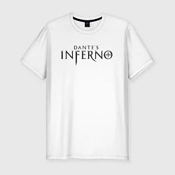 Мужская slim-футболка Ад Данте