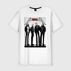 Футболка slim-fit Metallica 13, цвет: белый