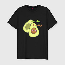 Футболка slim-fit Avocados factory, цвет: черный