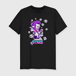 Футболка slim-fit Brawl STARS ЭМЗ, цвет: черный