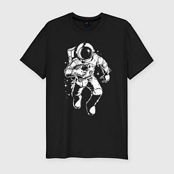 Мужская slim-футболка Space american football