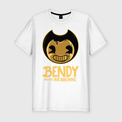 Футболка slim-fit Bendy And The Ink Machine, цвет: белый