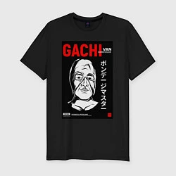 Мужская slim-футболка Gachimuchi Van Darkholm