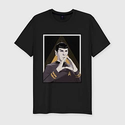 Мужская slim-футболка Spock Z