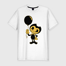 Футболка slim-fit Bendy And The Ink Machine, цвет: белый