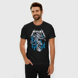 Футболка slim-fit Metallica - черт, цвет: черный — фото 2