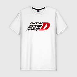Мужская slim-футболка Initial D Logo Z