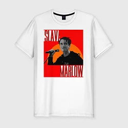 Мужская slim-футболка SLAVA MARLOW