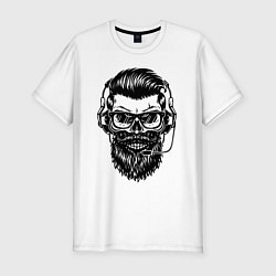 Мужская slim-футболка Hipster