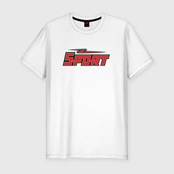Мужская slim-футболка Sport