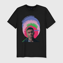 Футболка slim-fit Brassic Fuck Quinoa Vinnie, цвет: черный