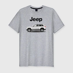 Футболка slim-fit Jeep, цвет: меланж