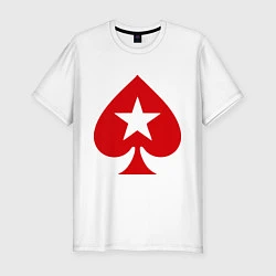 Мужская slim-футболка Покер Пики Poker Stars