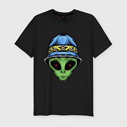 Футболка slim-fit Alien in panama, цвет: черный