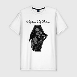 Футболка slim-fit Children of Bodom Z, цвет: белый