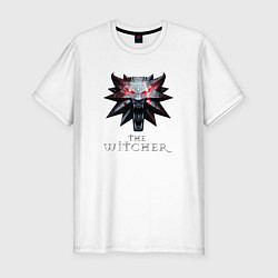 Мужская slim-футболка The Witcher