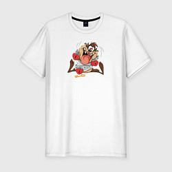 Футболка slim-fit Looney Tunes, цвет: белый