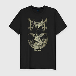 Футболка slim-fit MAYHEM, цвет: черный