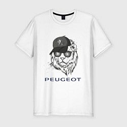 Мужская slim-футболка Peugeot Пежо Z