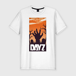 Футболка slim-fit DAYZ ДЕЙЗИ Z, цвет: белый