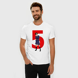 Футболка slim-fit Академия Амбрелла, цвет: белый — фото 2