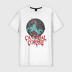 Мужская slim-футболка Cannibal Corpse Труп Каннибала Z