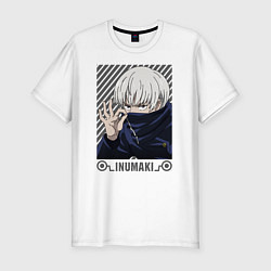 Мужская slim-футболка Инумаки