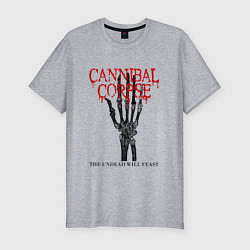 Мужская slim-футболка Cannibal Corpse Труп Каннибала Z