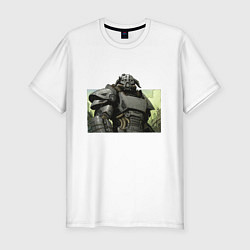 Футболка slim-fit Fallout x Skyrim, цвет: белый