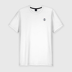 Мужская slim-футболка MV Agusta Мото Лого Z