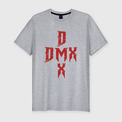Футболка slim-fit DMX Cross, цвет: меланж