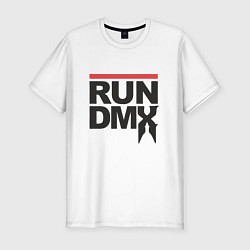 Мужская slim-футболка RUN DMX