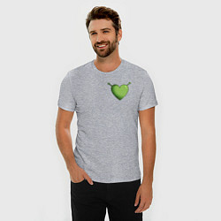 Футболка slim-fit Шрек Love, цвет: меланж — фото 2