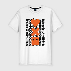 Футболка slim-fit Love Death & Robots, цвет: белый