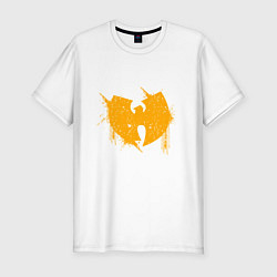 Футболка slim-fit Wu-Tang Yellow, цвет: белый