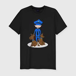 Мужская slim-футболка ПОЛИЦИЯ POLICE Z