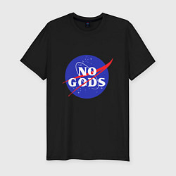 Футболка slim-fit No Gods, цвет: черный