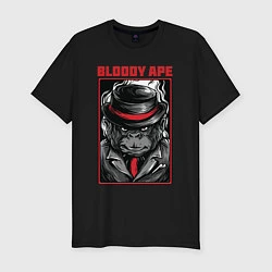 Мужская slim-футболка Bloody ape
