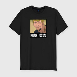 Футболка slim-fit Onizuka face, цвет: черный