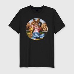 Футболка slim-fit Holy Family with St John the, цвет: черный