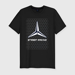 Футболка slim-fit Мерседес - Pro Racing, цвет: черный