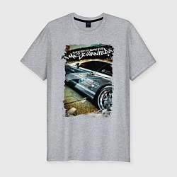Футболка slim-fit Need for Speed Most Wanted, цвет: меланж