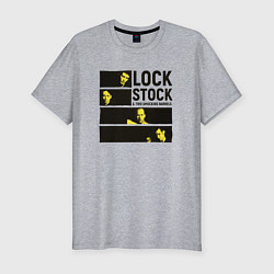 Мужская slim-футболка Lock, Stock and Two Smoking Barrels 1998