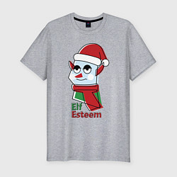 Мужская slim-футболка Elf Esteem