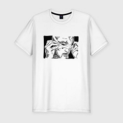 Футболка slim-fit Cry Baby, цвет: белый