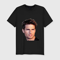 Мужская slim-футболка Том Круз
